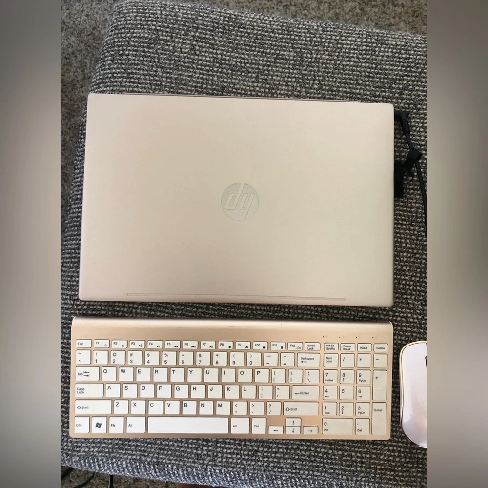 HP Pavilion Laptop and wireless keyboard and mouse